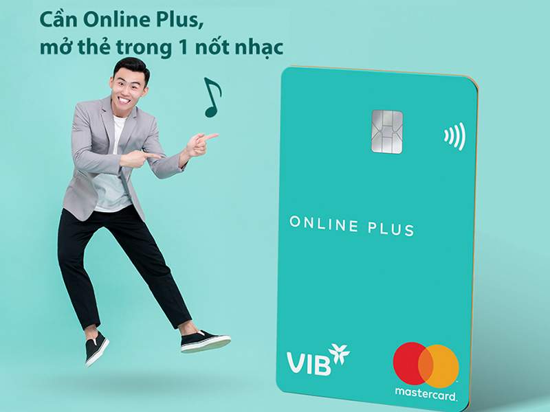 Thẻ tín dụng VIB Online Plus có gắn chip