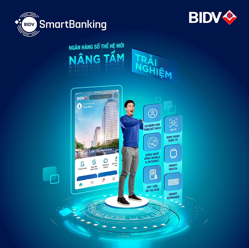 Dịch vụ BIDV Online/BIDV Smart Banking mang lại cho người dùng rất nhiều lợi ích hấp dẫn