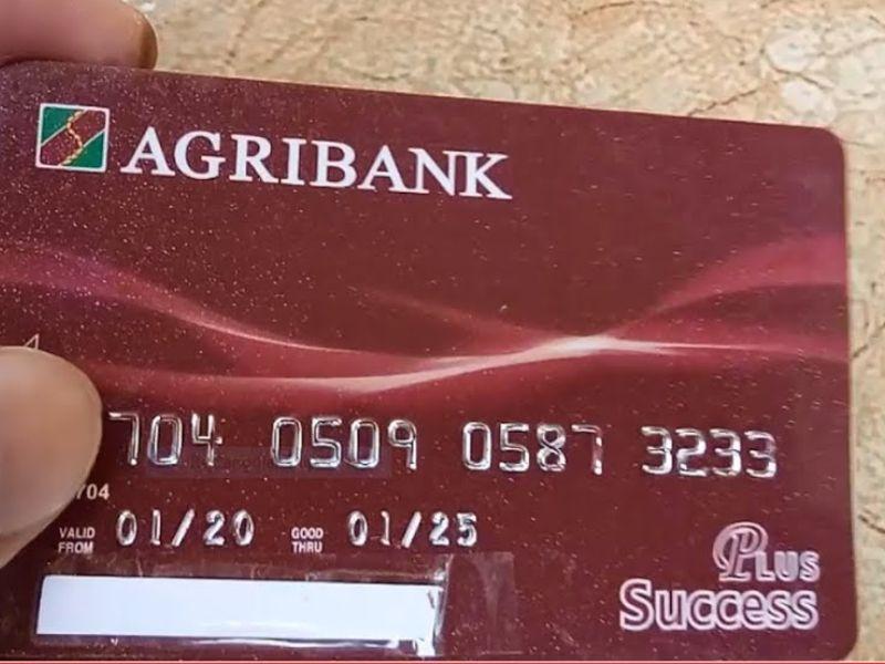 Số tài khoản ngân hàng Agribank có 13 chữ số
