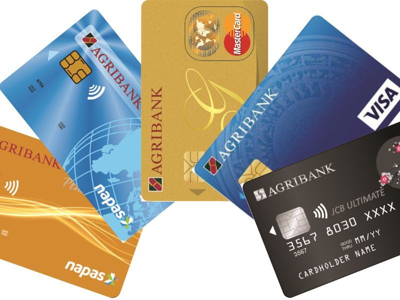 Thẻ ATM Agribank có 3 loại là thẻ ghi nợ, thẻ trả trước và thẻ tín dụng