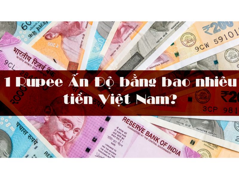Theo tỷ giá cập nhật 1 Rupee bằng bao nhiêu tiền Việt Nam mới nhất?