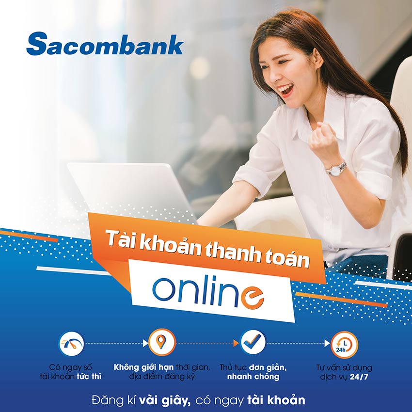 Cách Làm Thẻ ATM Sacombank Online Lấy Ngay tại Nhà 2023