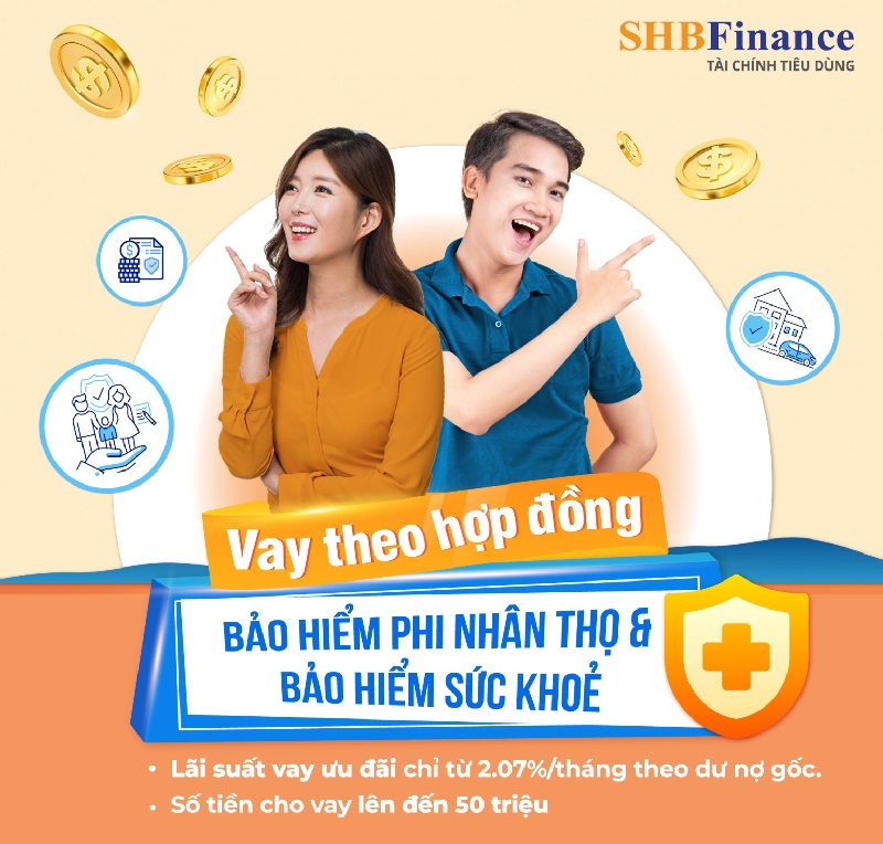 SHB Finance là công ty tài chính hàng đầu, cung cấp hỗ trợ khoản vay tiền bằng bảo hiểm xã hội.