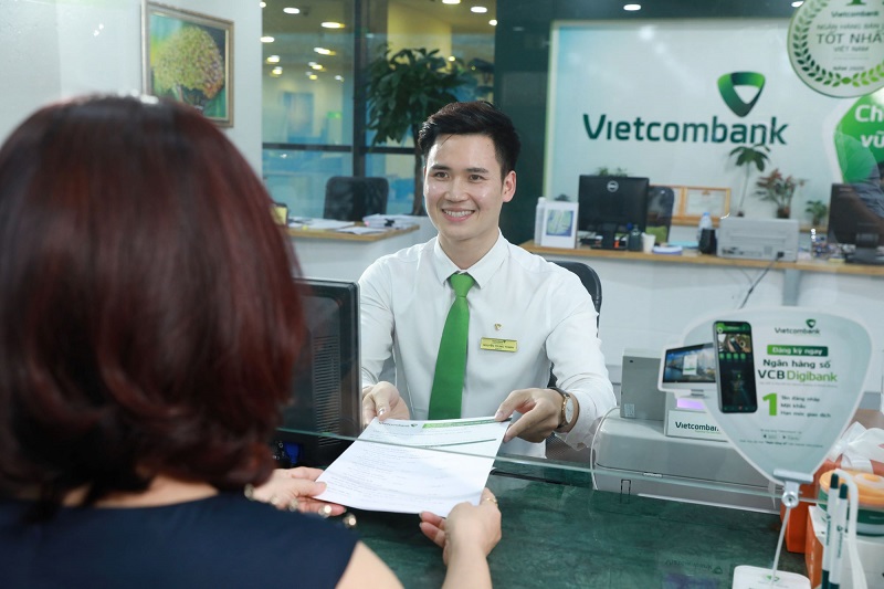 Vay vốn theo sao kê ngân hàng Vietcombank