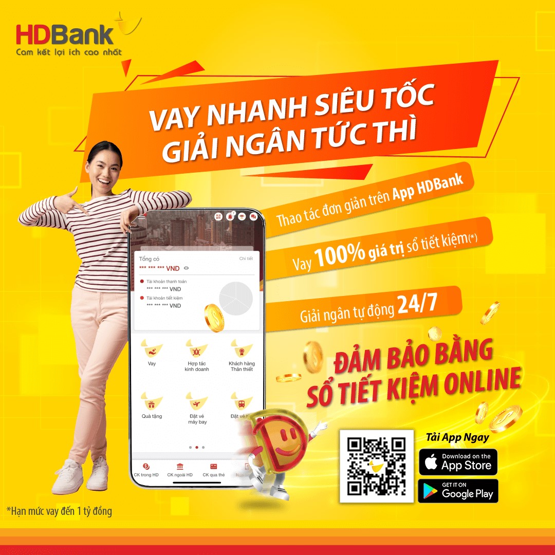 Vay vốn tại ngân hàng HDBank có quy trình nhanh chóng, đơn giản và tiện lợi