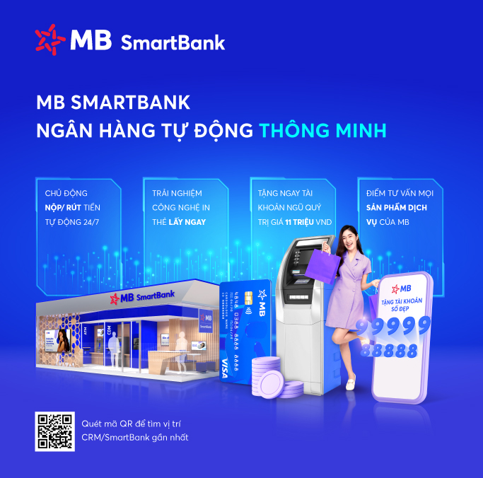 Xem lịch sử giao dịch MB Bank tại cây ATM