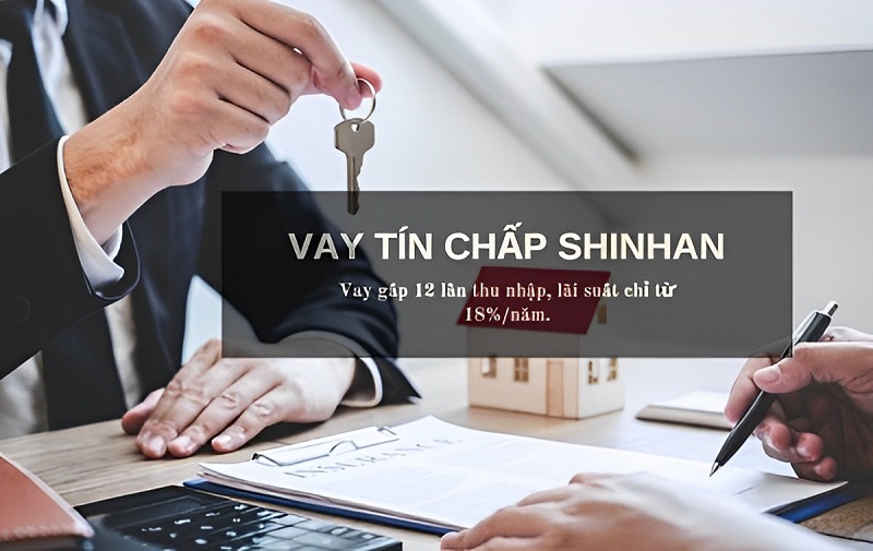 Ngân hàng ShinhanBank cung cấp tới khách hàng các gói vay tín chấp với mức vay cao gấp 12 lần thu nhập